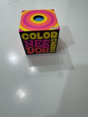 Color NeeDoh Change Stress Ball Toy - Neon
